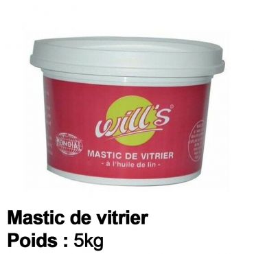 Mastic à l'huile de lin en...