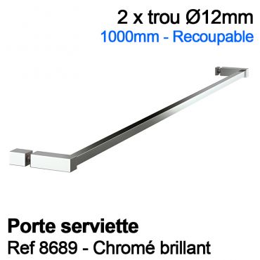Porte serviettes - Chromé...