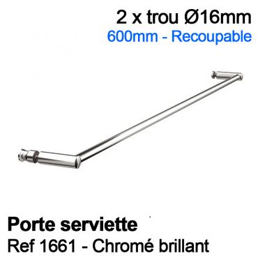 Porte serviettes - Chromé...