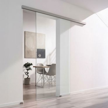 porte vitrée coulissante