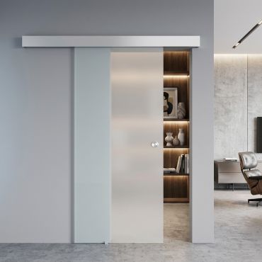 porte vitrée coulissante