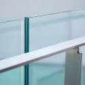 Garde corps en verre feuilleté