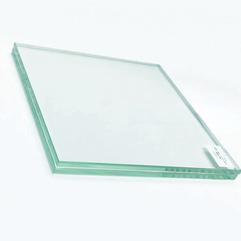 Plaque de sol en verre trempé forme carré 4 angles arrondis