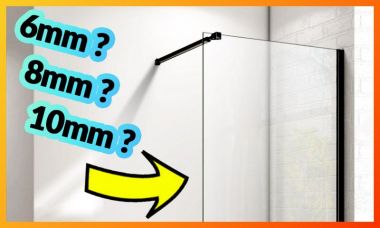 Épaisseur de paroi de douche : comment bien choisir votre porte de douche pour votre sécurité ?