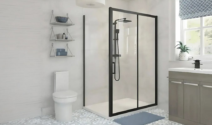 Porte coulissante vitr&eacute;e ultra design